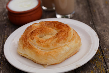 Traditional Bulgarian pastry Banitsa