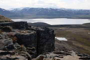 Fototapeta na wymiar Iceland rock