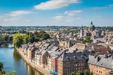 Fototapeta na wymiar View of Namur