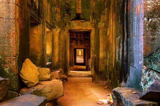 Ta Prohm, Angkor Wat in Cambodia.