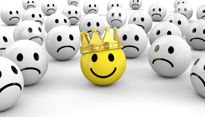 Smiley / Smileys / Der Kunde ist König