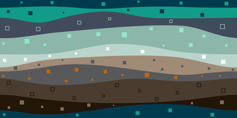 layers of the earth abstract background © GiorgioAtmo