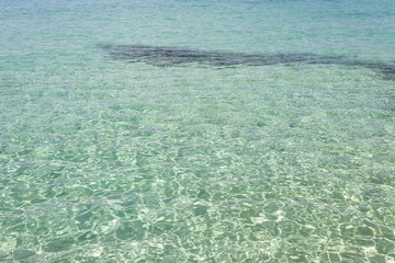 Sea surface,abstract blue water sea for background.