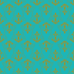 Seamless floral pattern for background design