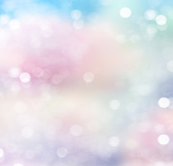 Obraz premium Soft glowing fresh bokeh blureed background.