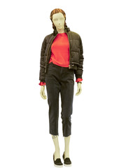 Full-length female mannequin
