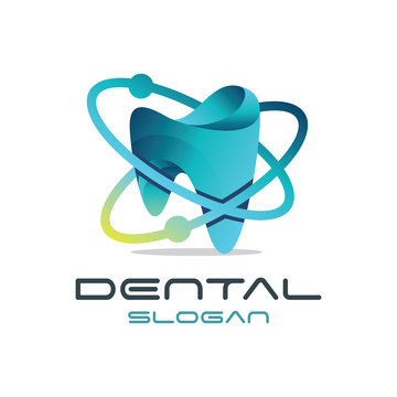 3d Modern 'Dental' Logo