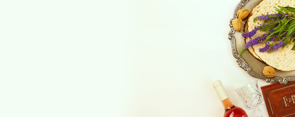 Pesah celebration concept (jewish Passover holiday)