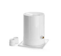 Plumber tube for water isolated on a white background