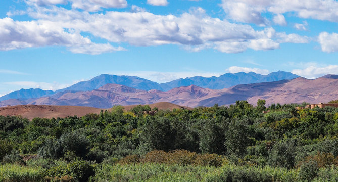 Marokko - Fahrt von Ouarzazate nach Ait Ben Haddou
