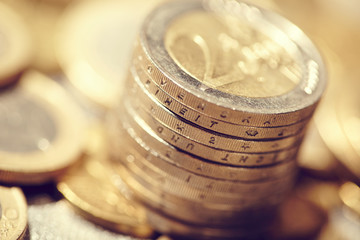 euro coins