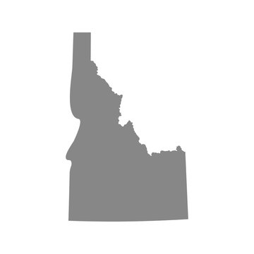 recommend clip art: map of the U.S. state of Idaho 