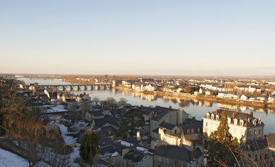 Obraz premium view of Saumur