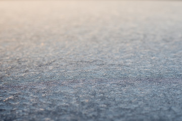 Eiskristalle im Winter