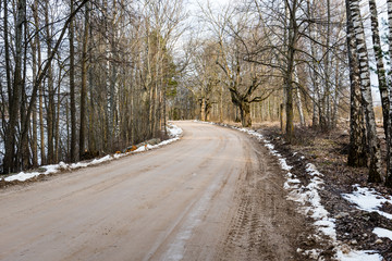 bad shape country road