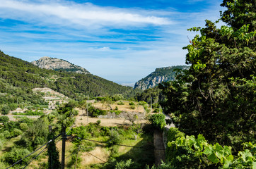Ausblick von Valldemossa (Mallorca)