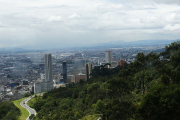 Fototapeta na wymiar Monserrate Bogota