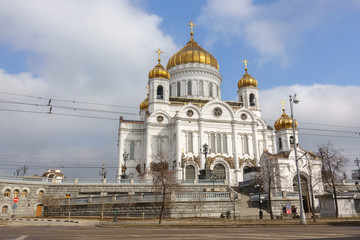 Cathedral of Christ the Saviour. Moscow, Russia