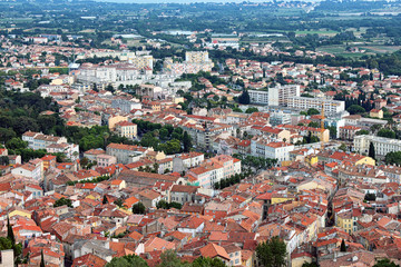 Obraz premium Hyères - France - view from above
