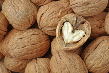 Walnut heart
