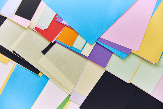 Fogli di carta colorata per tipografia