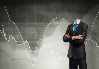 Businessman without head