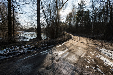 bad shape country road