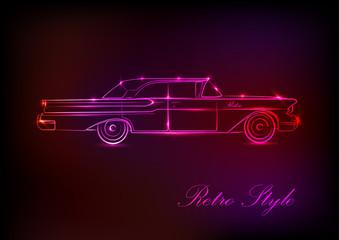 Retro car