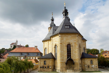 Fototapeta na wymiar Basilika Gössweinstein, Oberfranken, Deutschland