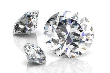 diamond jewel (high resolution 3D image)