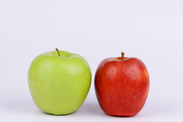 Juicy appetizing apples