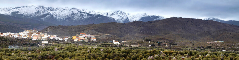 Fototapeta na wymiar Sierra Nevada, village, Spain