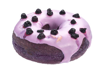 Blueberry donut sweet bakery
