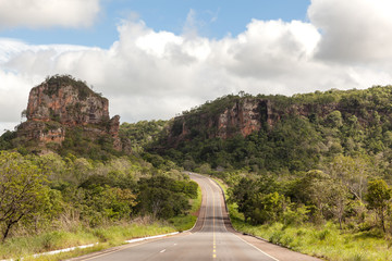 Road at Chapada das Mesas National Park - Carolina, Maranhao, Brazil