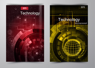 Abstract technology background
