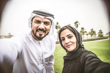 Arabian couple