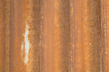 Rusty zinc texture.