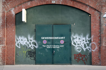 Gewerbeeinfahrt
