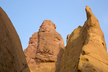 Ochres Deposits in Rustrel, Provence