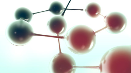 Molecular structure model