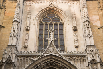 Cathedral Facade, Aix-en-Provence; France