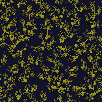 Decorative seamless floral pattern. © taash