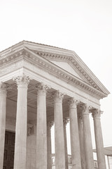 Fototapeta premium Maison Carree Roman Temple; Nimes