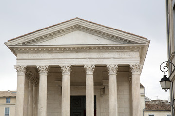 Maison Carree Roman Temple, Nimes