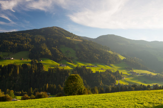 The alpine village of Alpbach and the Alpbachtal, Austria. © Vincent