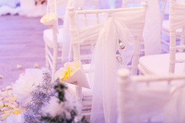 Fototapeta na wymiar Wedding decor elements