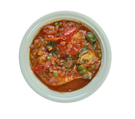 Portuguese chicken stew