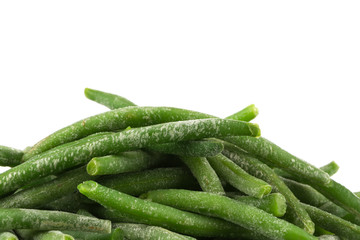 Frozen cut green beans vegetable