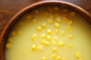 コーンポタージュ　Corn potage