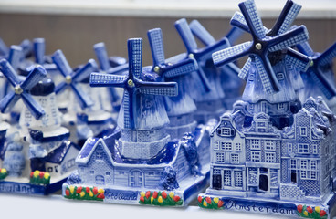 Traditional Dutch souvenirs for tourists